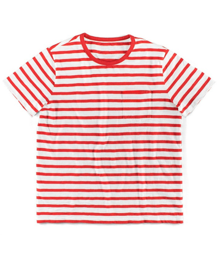 ZITY Men's Striped Summer Round Neck Short Sleeve Regular Fit T-Shirt-ZPK010595|Zitysports