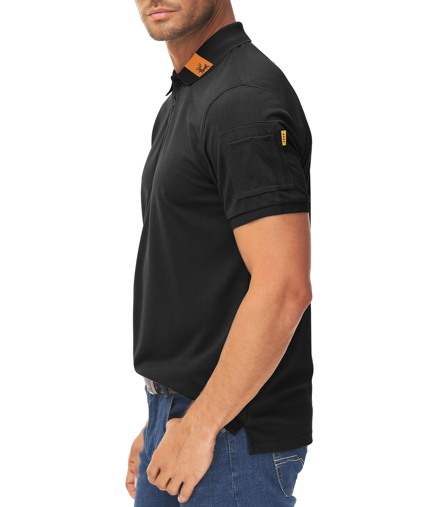 ZITY Men's Quick Dry Sports Polo Shirt-ZPK007932