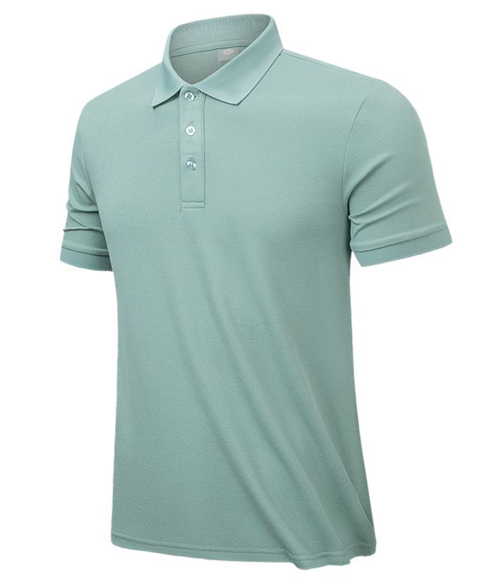 ZITY Men's Button Up Dry Fit Summer Polo Shirt-8336