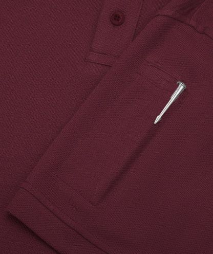 ZITY Men's Slim Fit Button Up Golf Polo Shirt-ZPK007838
