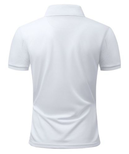 ZITY Men's 3 Button Up Slim Fit Polo Shirt-CUMPO03041
