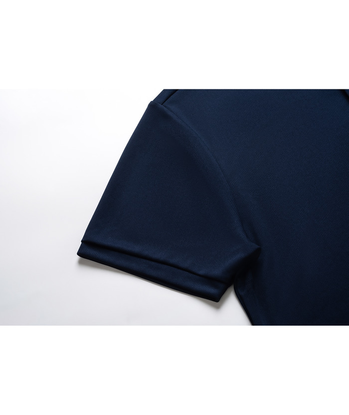 ZITY Men's Dri Fit Button Up Summer T-Shirt-CUMSS01366