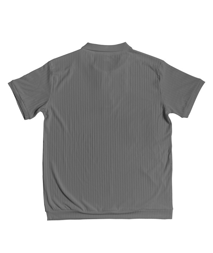 ZITY Men's Texture Casual Wrinkle Free Elasticity Short Sleeve Polo Shirt-ZPK010471 | Zitysports