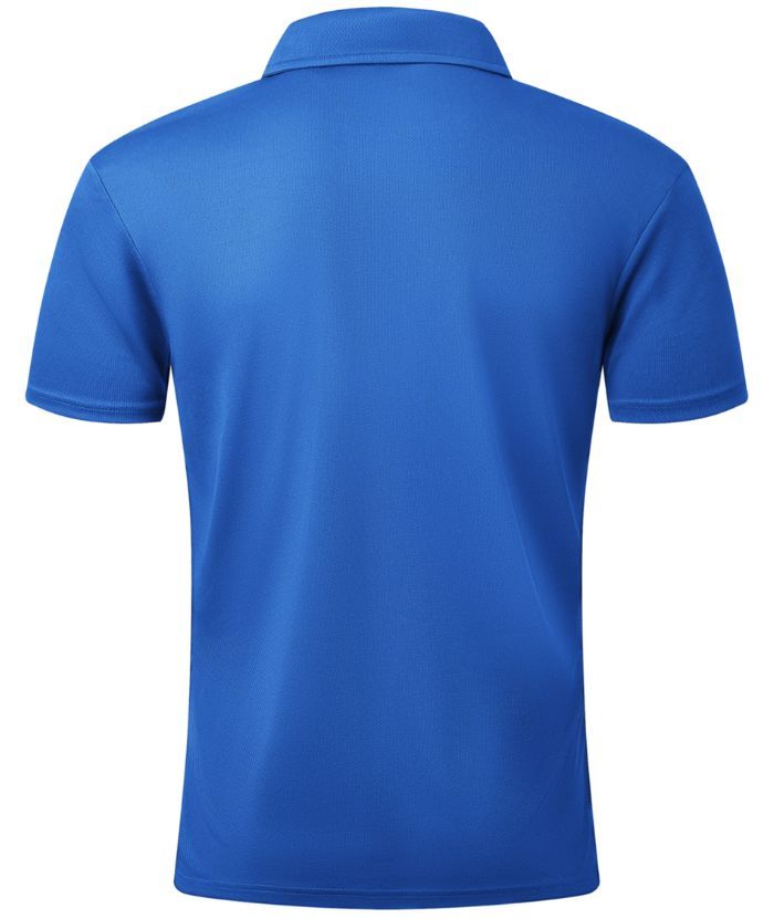 ZITY Men's Button Up Dri Fit Polo Shirt-CUMPO02332