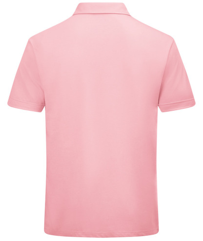 ZITY Men's Solid Color Slim Fit Pocket Polo Shirt-CUMPO01151