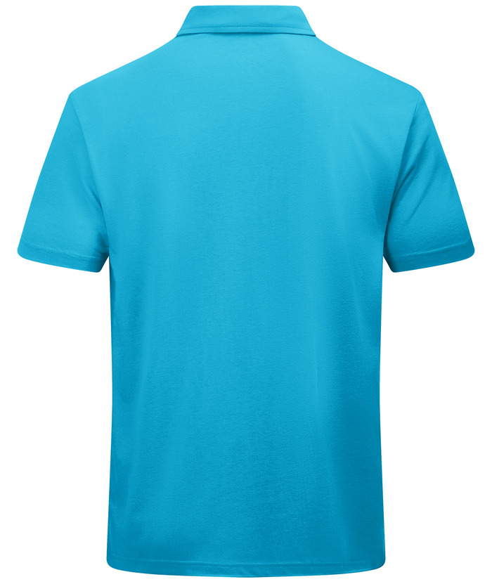 ZITY Men's Solid Color Casual Sports Polo Shirt-CUMPO01276