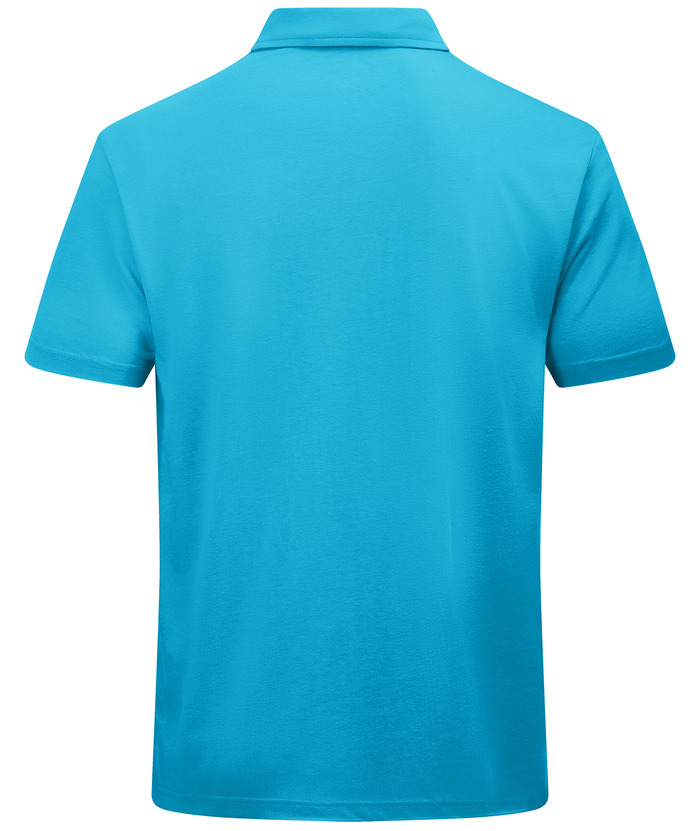 ZITY Men's Solid Color Casual Sports Polo Shirt-CUMPO01276