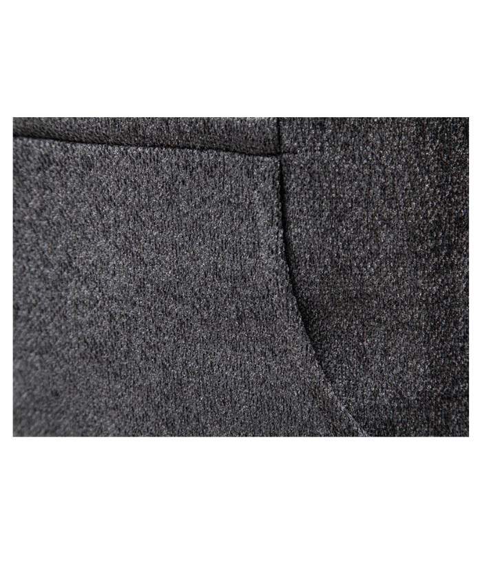 ZITY Men's Knitted Pullover Solid Color Sweatshirt Hoodei-DUMFH04927|Zitysports