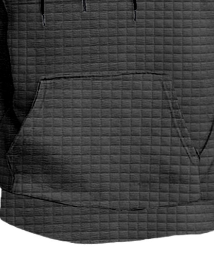 ZITY Men's Trendy Fashion Waffle Knit Sweatshirt Hoodie-DUMFH04886|Zitysports