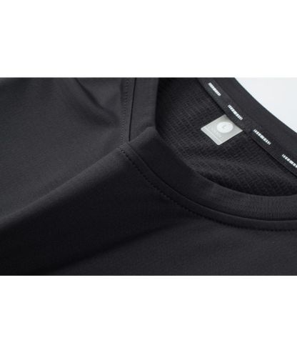 Men's Solid Color Long Sleeve Sports Polo Shirts-8850