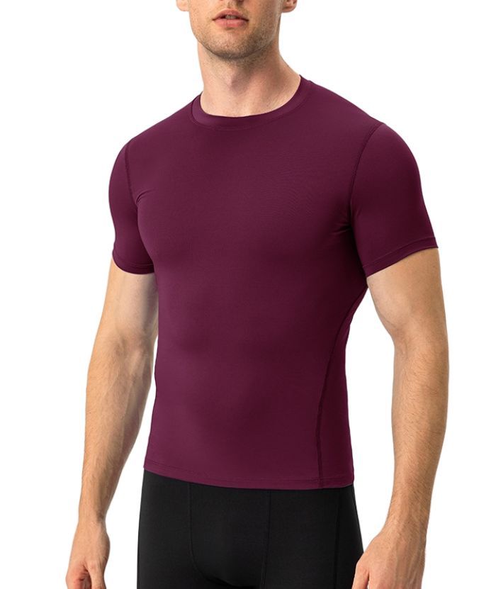 ZITY Men's Dri Fit Sports Compression T-Shirt-DUMTS05962
