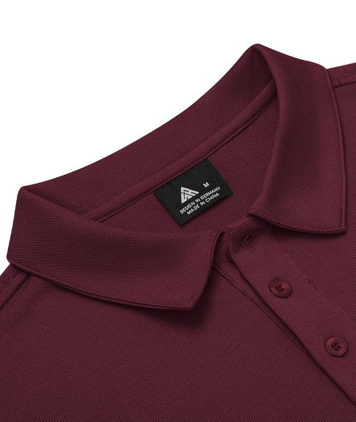 ZITY Men's Slim Fit Button Up Golf Polo Shirt-ZPK007838