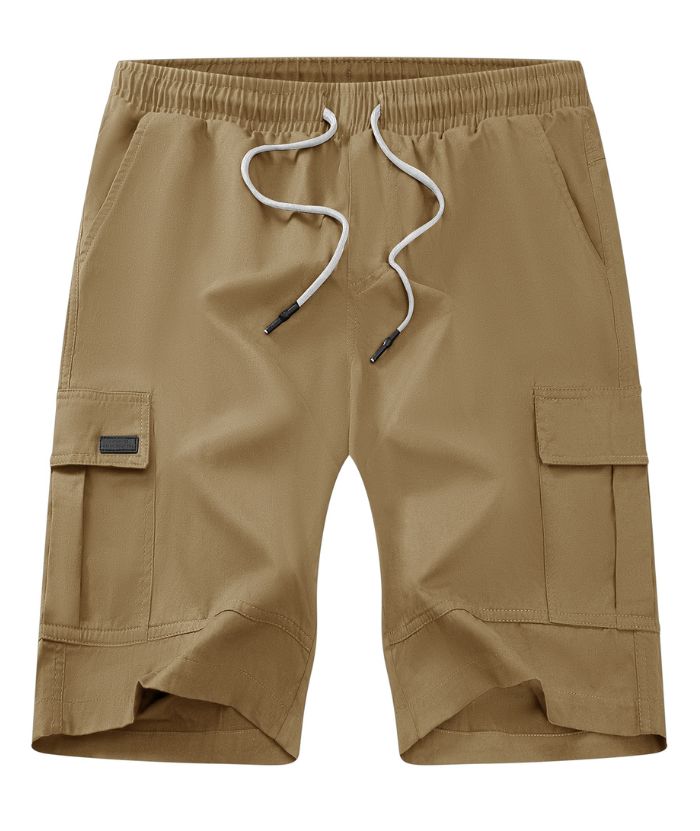ZITY Men's Loose Fit Men's Drawstring Cargo Shorts-CEMGS05458