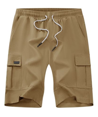 ZITY Men's Loose Fit Men's Drawstring Cargo Shorts-CEMGS05458