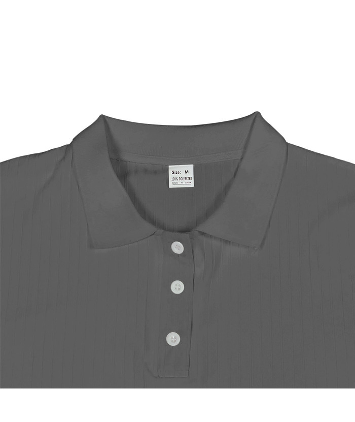 ZITY Men's Texture Casual Wrinkle Free Elasticity Short Sleeve Polo Shirt-ZPK010471 | Zitysports