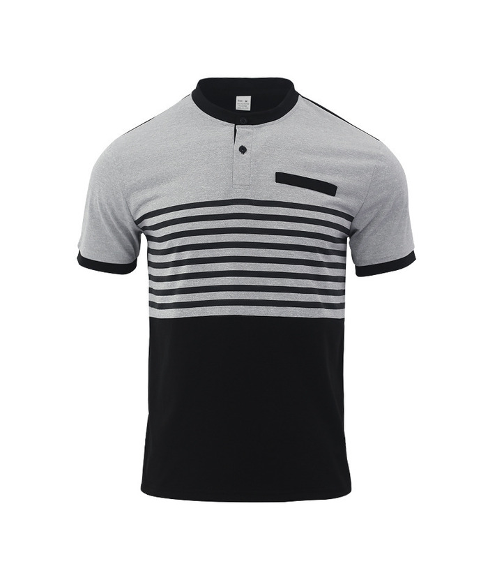 ZITY Men's Stripe Dry-Fit Polo Shirt-ZPK010606 | Zitysports