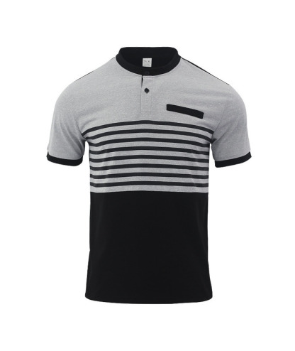 ZITY Men's Stripe Dry-Fit Polo Shirt-ZPK010606 | Zitysports