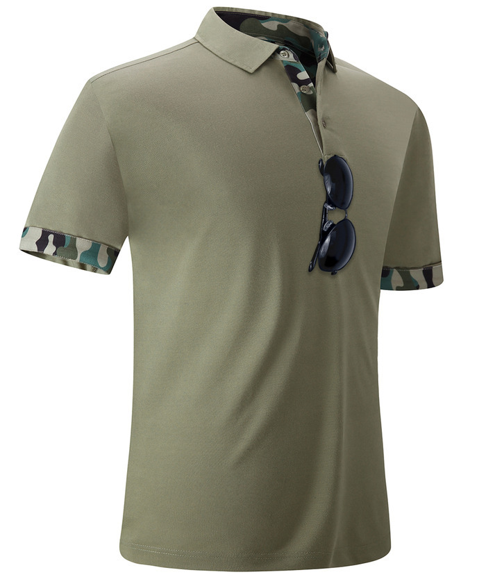 ZITY Men's Short Sleeve 3 Button Regular Fit Golf Polo Shirt-ZPK008220 | Zitysports