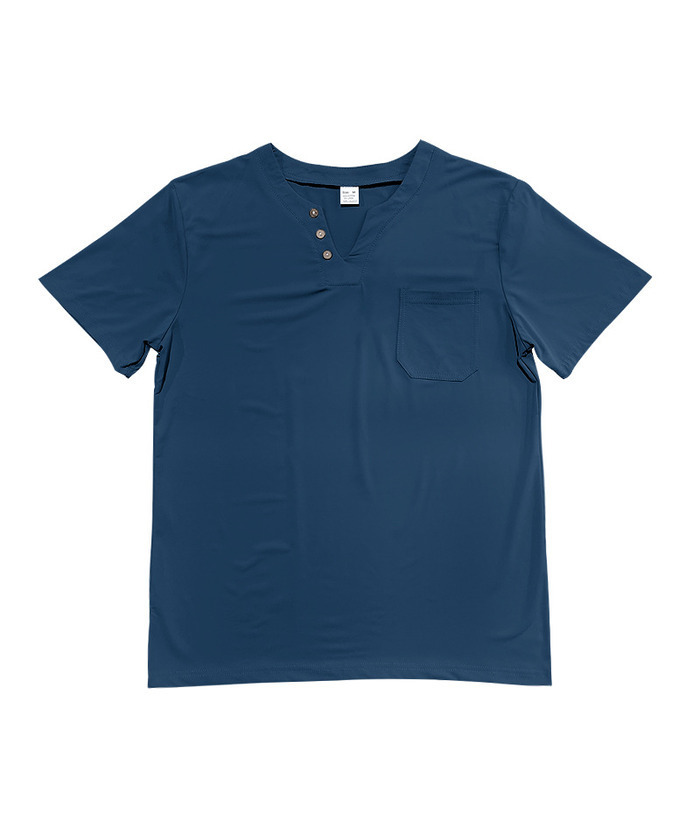 ZITY Men's Summer Casual V-Neck Slim Short Sleeved Trendy T-shirt-ZPK010594|Zitysports
