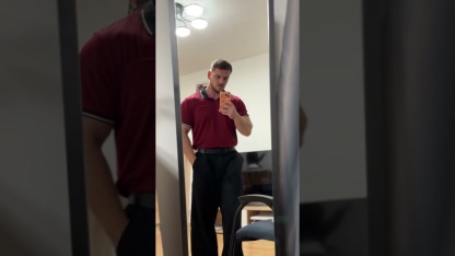 ZITY Men's Contrast Collar Slim Fit Polo Shirt-CUMPO05144