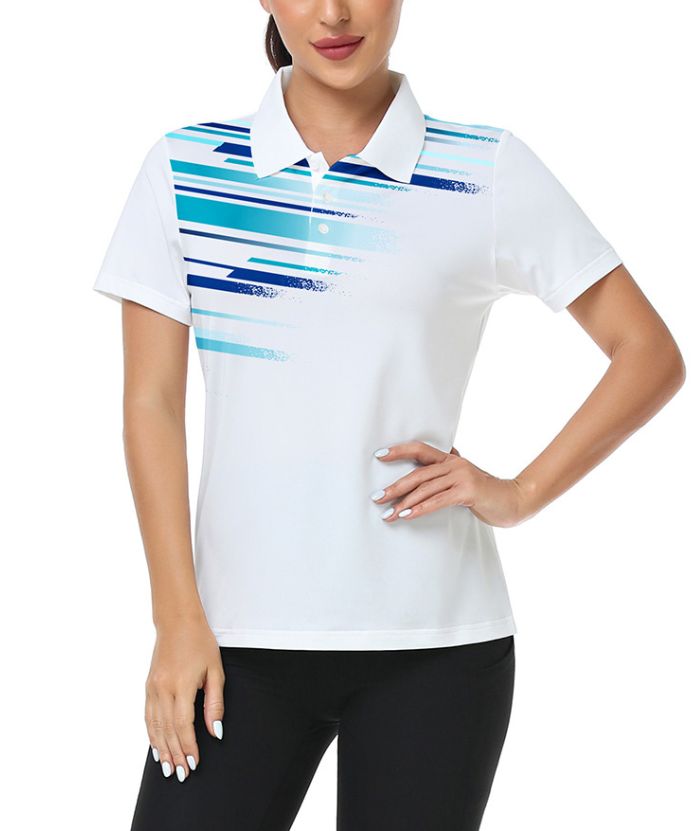 ZITY Women's Sports Quick Dry Slim Fit Golf Polo Shirt-CFWZZ00046