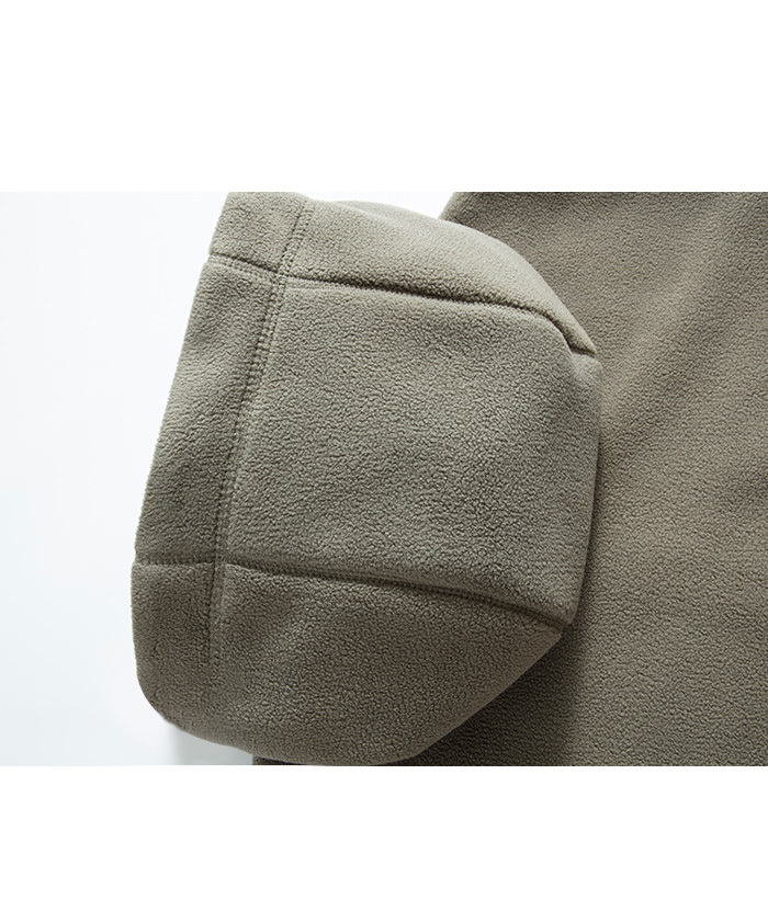 ZITY Men's Full Zipper Fleece Jacket-DUMCO05447