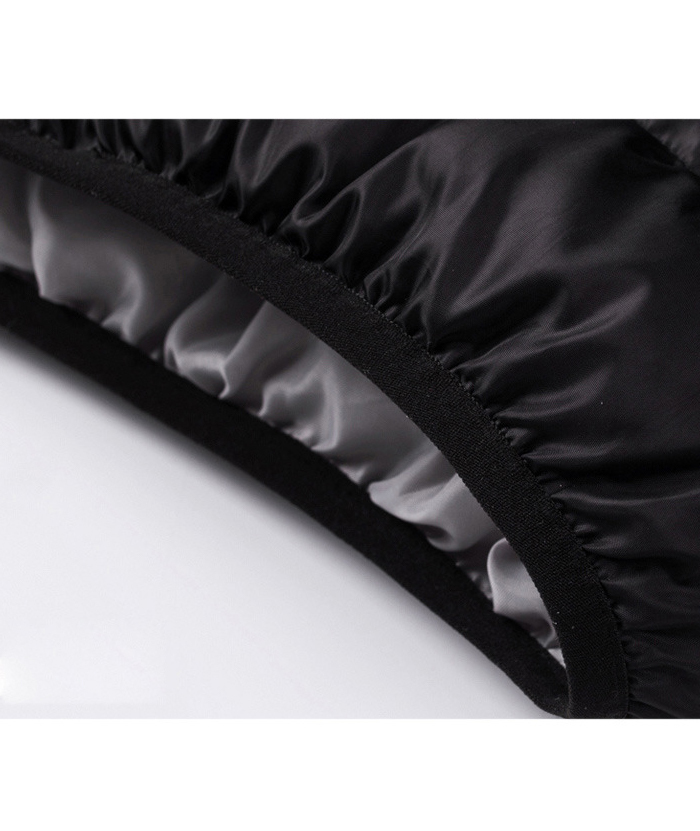 ZITY Men's Full Zipper Stand Collar Puffer Jacket- DUMFC05559