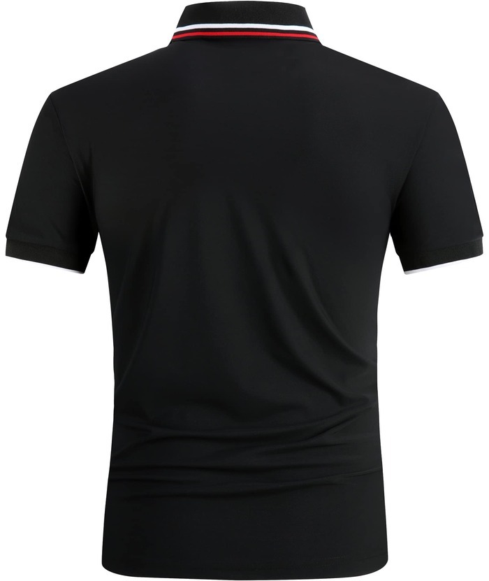 ZITY Men's Cotton Slim Fit Polo Shirt Short Sleeve Moisture Wicking Golf Shirt-ZPK001255 | Zitysports