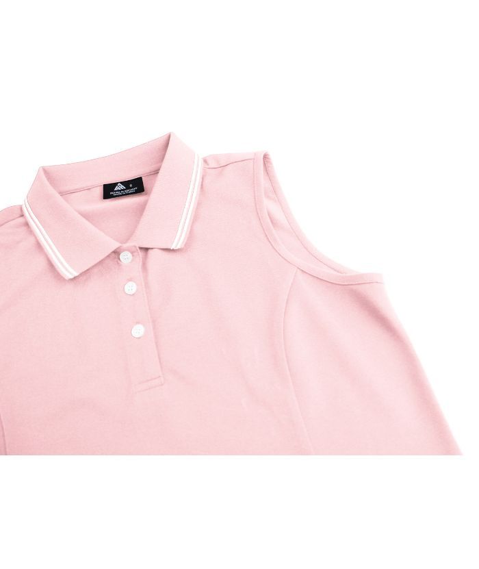 ZITY Women's Sleeveless Slim Fit Tennis Polo Shirt-CUWPO01286