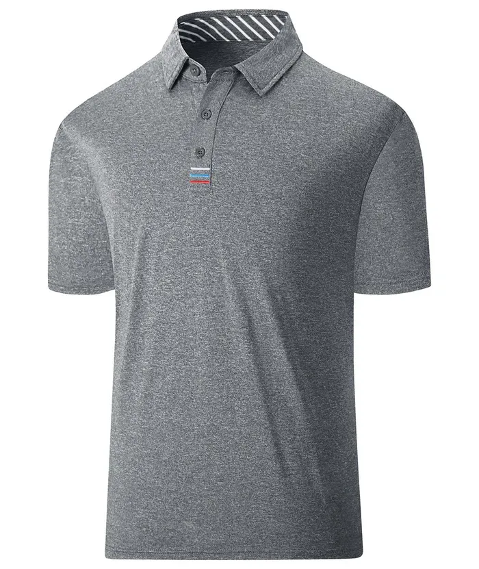 ZITY Men's Golf Sports Polo Short Sleeve Athletic Tennis Shirt-ZPK000671|Zitysports