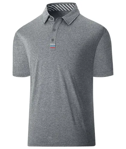 ZITY Men's Golf Sports Polo Short Sleeve Athletic Tennis Shirt-ZPK000671|Zitysports