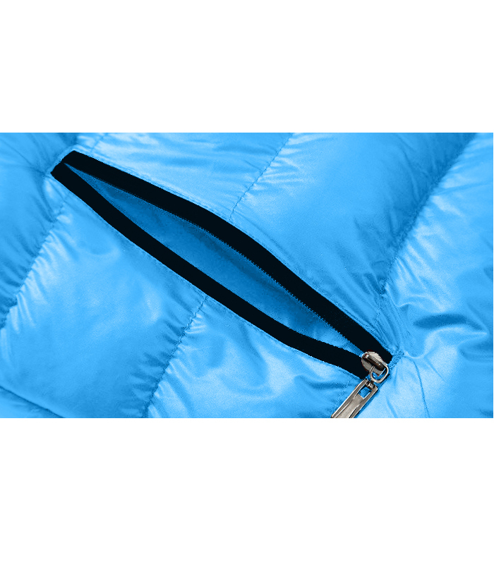 ZITY Men's Full Zipper Long Sleeve Sports Puffer Jacket- DUMCO05567