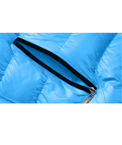 ZITY Men's Full Zipper Long Sleeve Sports Puffer Jacket- DUMCO05567