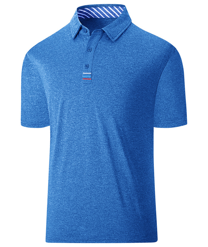 ZITY Men's Golf Sports Polo Short Sleeve Athletic Tennis Shirt-ZPK000671|Zitysports