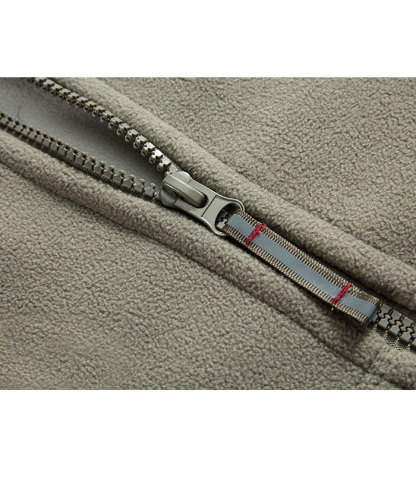 ZITY Men's Full Zipper Fleece Jacket-DUMCO05447