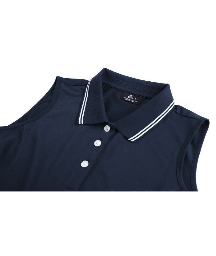 ZITY Women's Sleeveless Slim Fit Tennis Polo Shirt-CUWPO01286