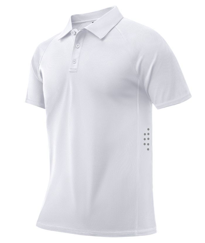 ZITY Men's Button Up Slim Fit Golf Polo Shirt-CUMPO05193