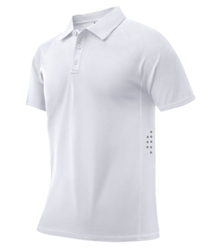 ZITY Men's Button Up Slim Fit Golf Polo Shirt-CUMPO05193