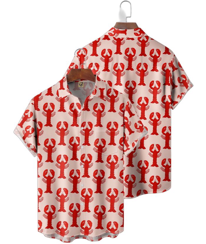ZITY Men's Summer Trendy Printed Shirt