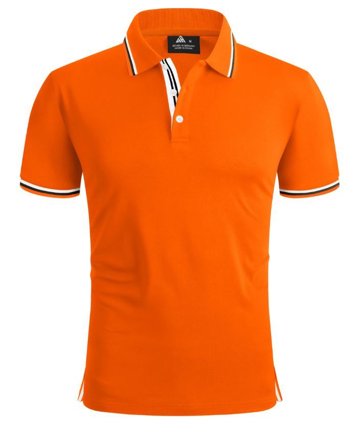 ZITY Men's Contrasting Collar Dri-fit Polo Shirt-ZPK001207