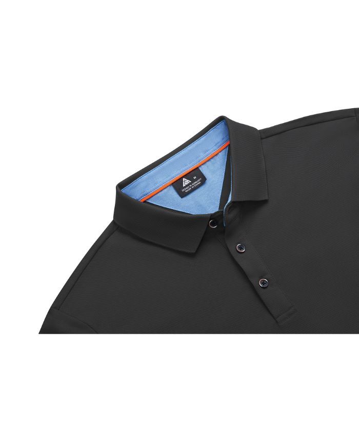 ZITY Men's Button Up Dri Fit Polo Shirt-CEMPO01623