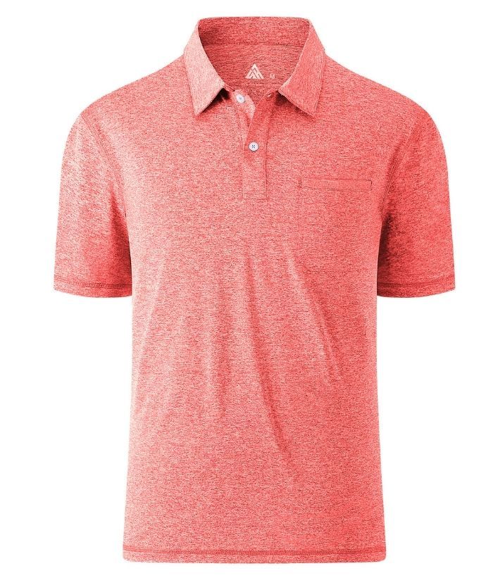 ZITY Men's Moisture Wicking Dri Fit Sports Polo Shirt-ZPK007926