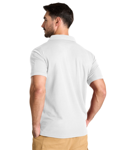 ZITY Men's Slim Fit Button Up Golf Polo Shirt-CUMPO03930