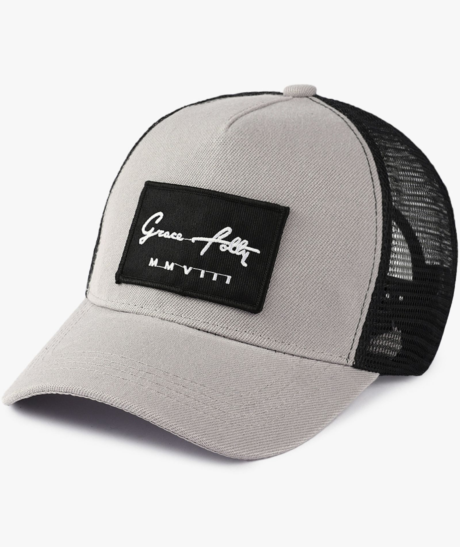 ZITY Men’s Adjustable Mesh Trucker Hat Embroidered Patch Casual Outdoor Cap