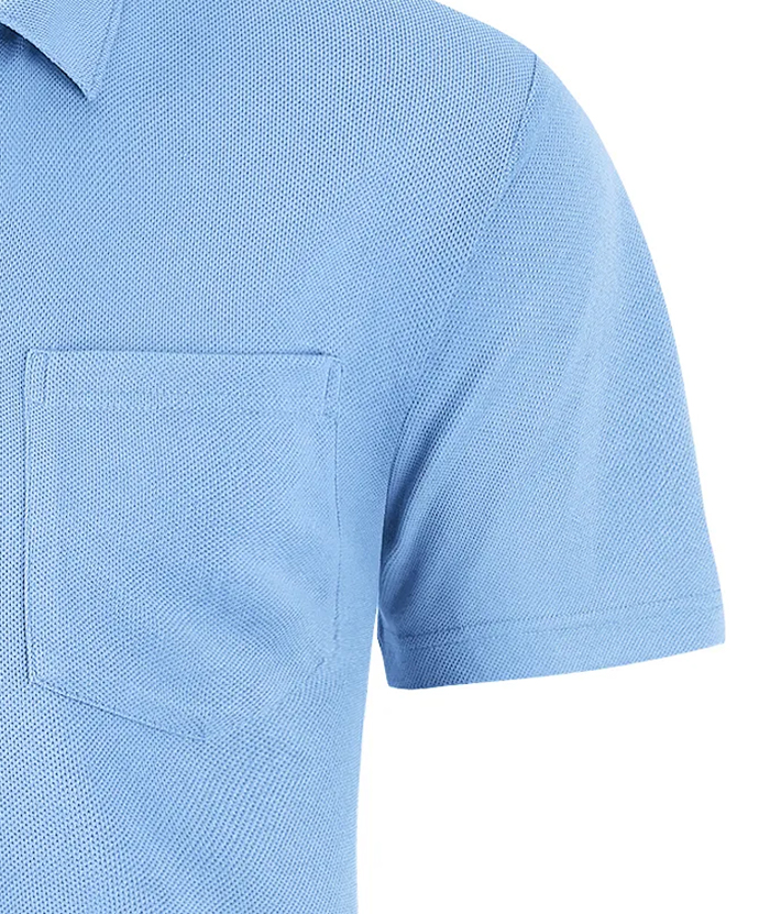 ZITY Men's Solid Color Fast Dry Neck Air Force with Pocket Polo Shirt-ZPK008914 | Zitysports