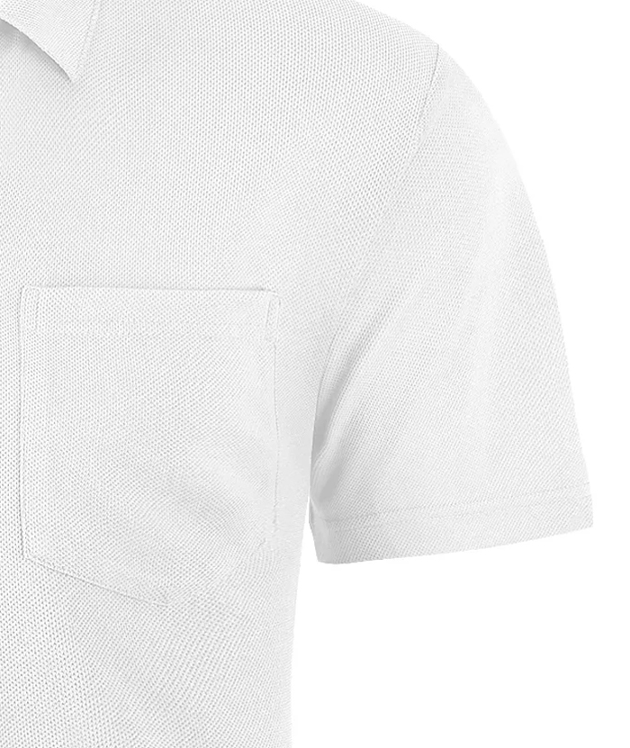 ZITY Men's Solid Color Fast Dry Neck Air Force with Pocket Polo Shirt-ZPK008914 | Zitysports