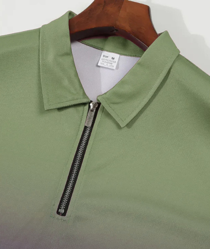 ZITY Men's Gradient Color Polo Shirt-ZPK010474 | Zitysports
