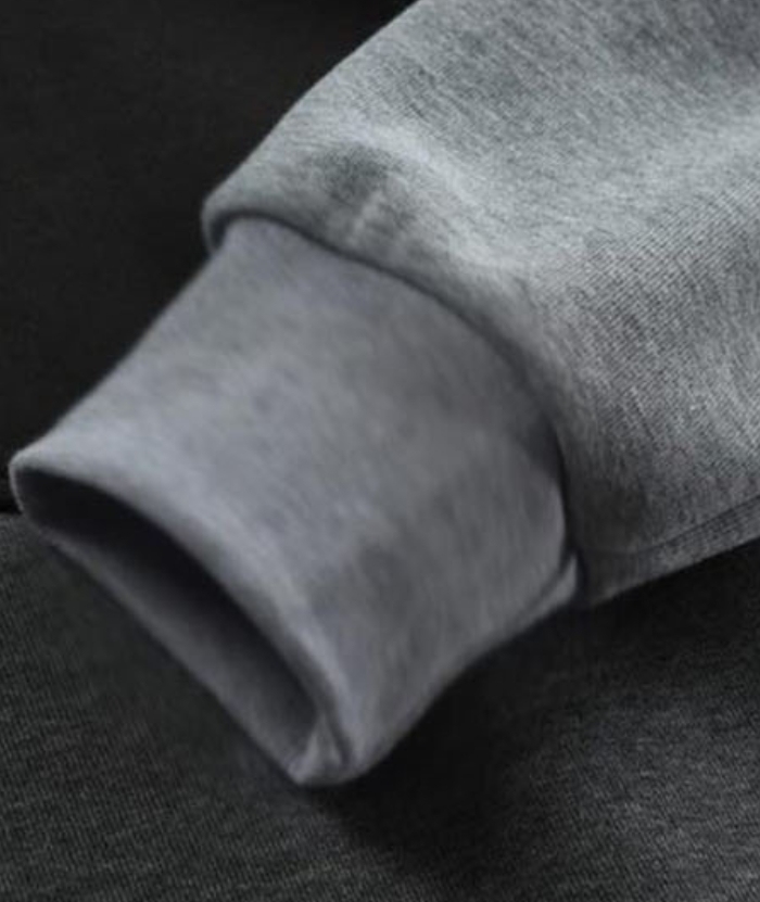 Men's Plus Size Long Sleeve Casual Pullover Hoodie-DUMFH04884 | Zitysports