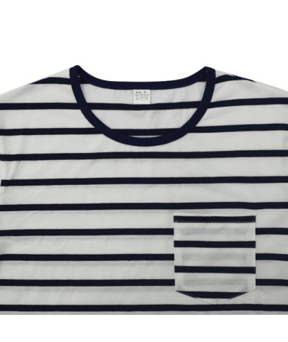 ZITY Men's Striped Summer Round Neck Short Sleeve Regular Fit T-Shirt-ZPK010595|Zitysports
