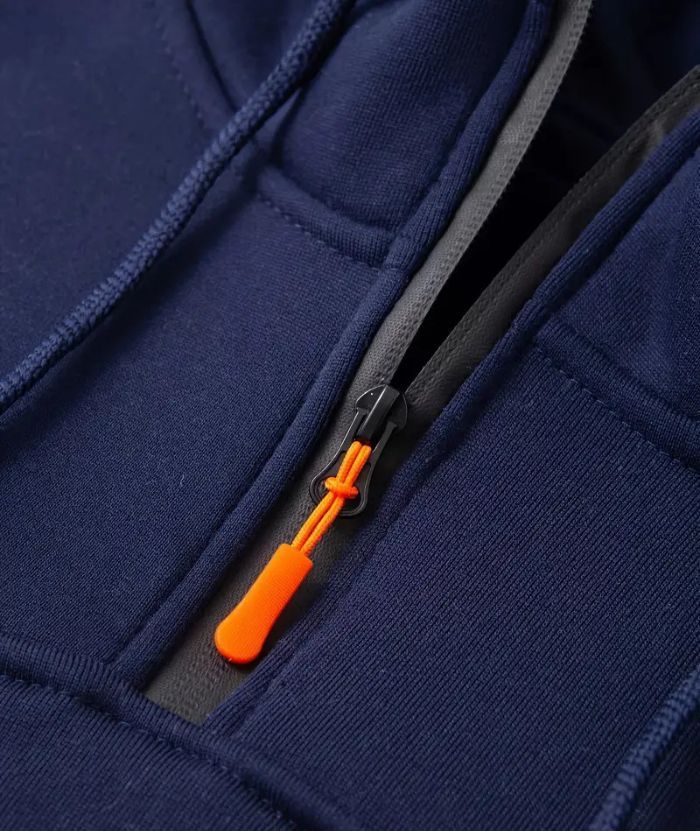 ZITY Men's Long Sleeve Breathable Casual Hoodie with Kangaroo Pocket-DUMFH04948|Zitysports